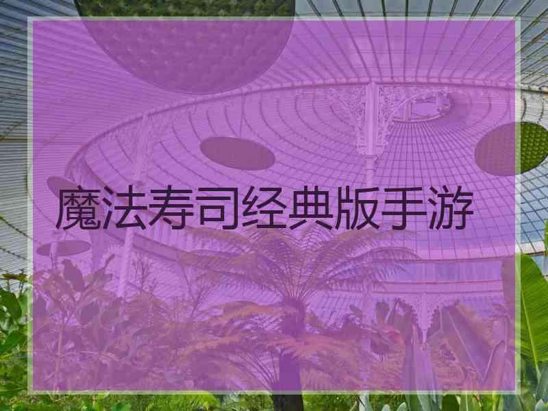 魔法寿司经典版手游