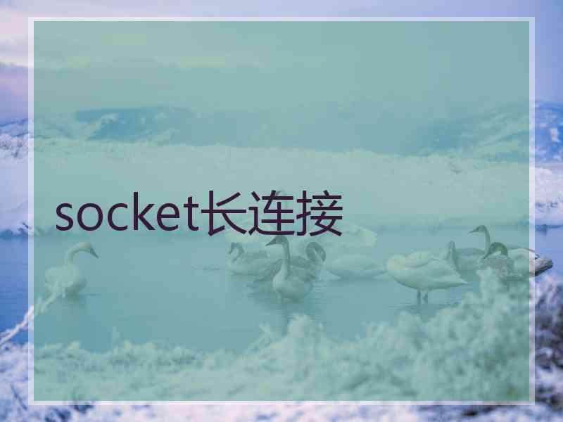 socket长连接