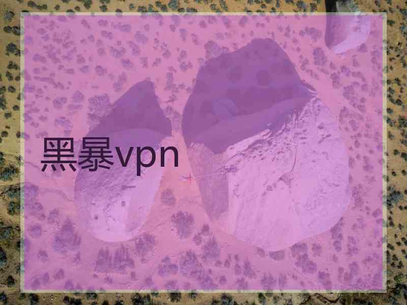 黑暴vpn