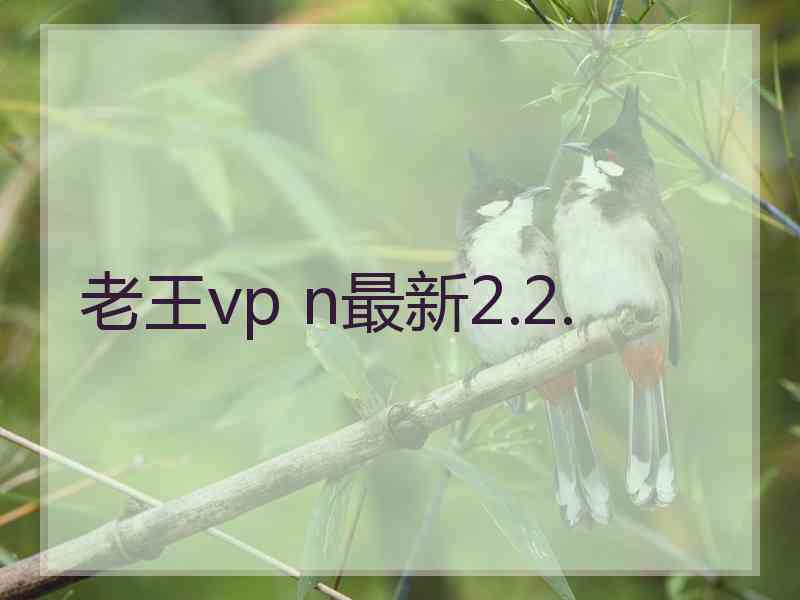 老王vp n最新2.2.