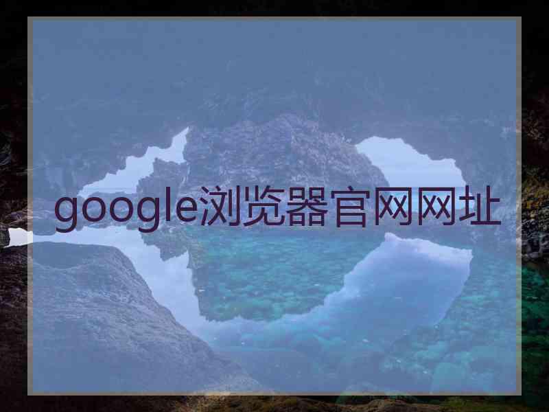 google浏览器官网网址