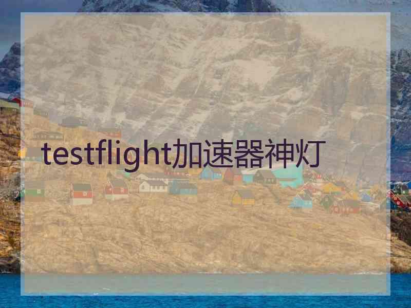 testflight加速器神灯