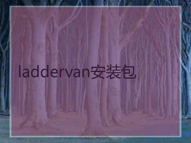 laddervan安装包