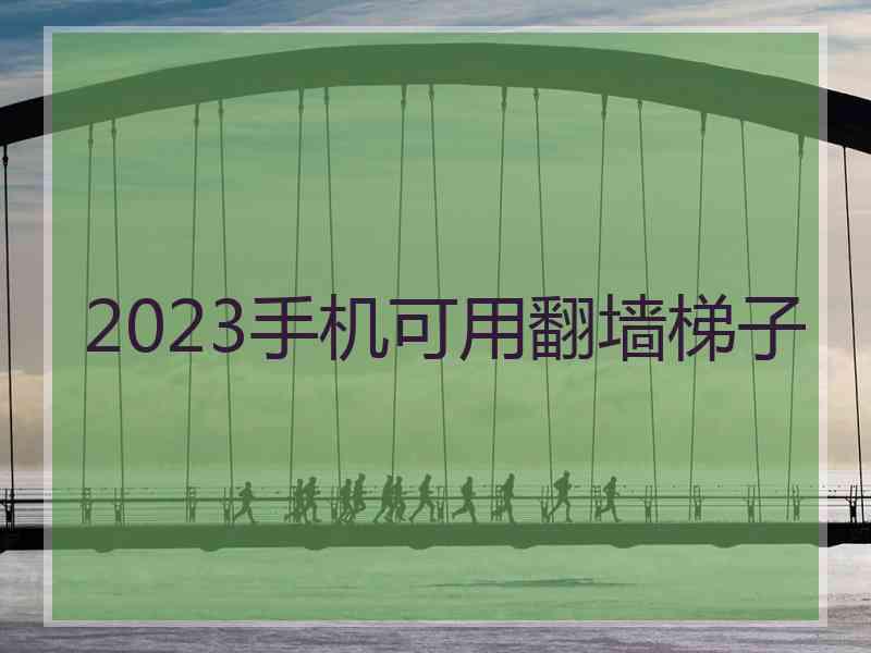 2023手机可用翻墙梯子