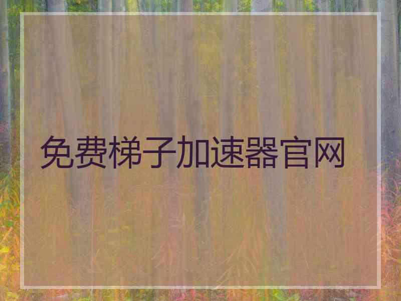 免费梯子加速器官网