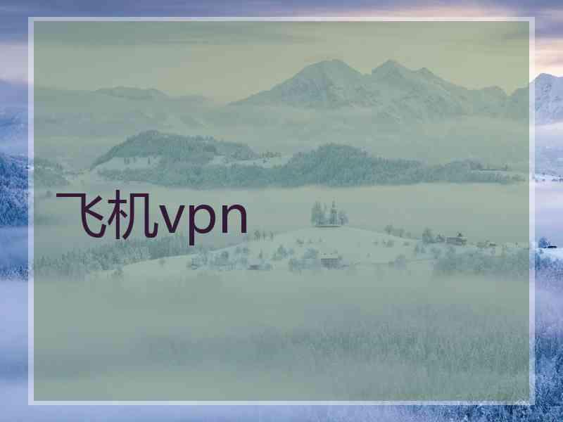 飞机vpn