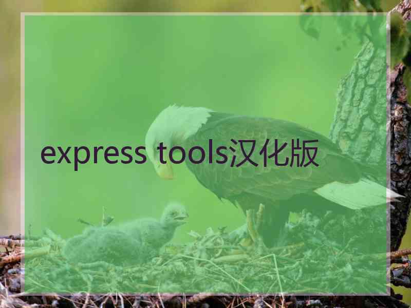 express tools汉化版