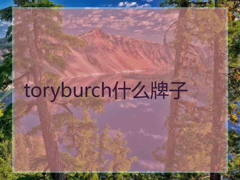 toryburch什么牌子