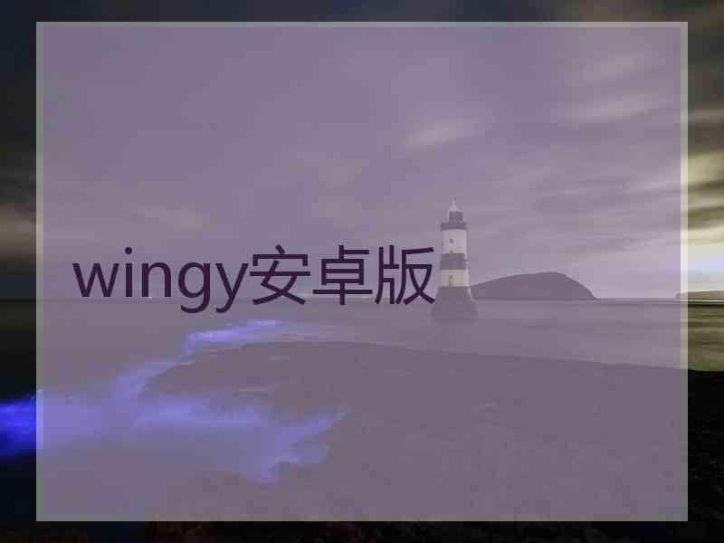 wingy安卓版