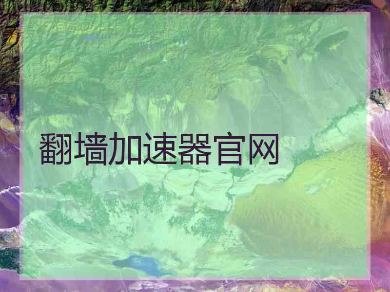 翻墙加速器官网