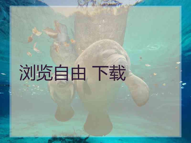 浏览自由 下载