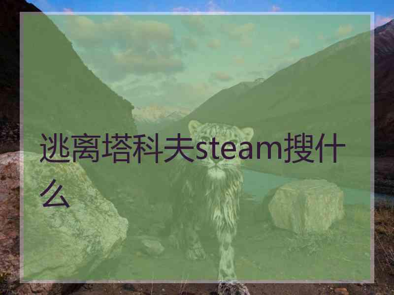 逃离塔科夫steam搜什么