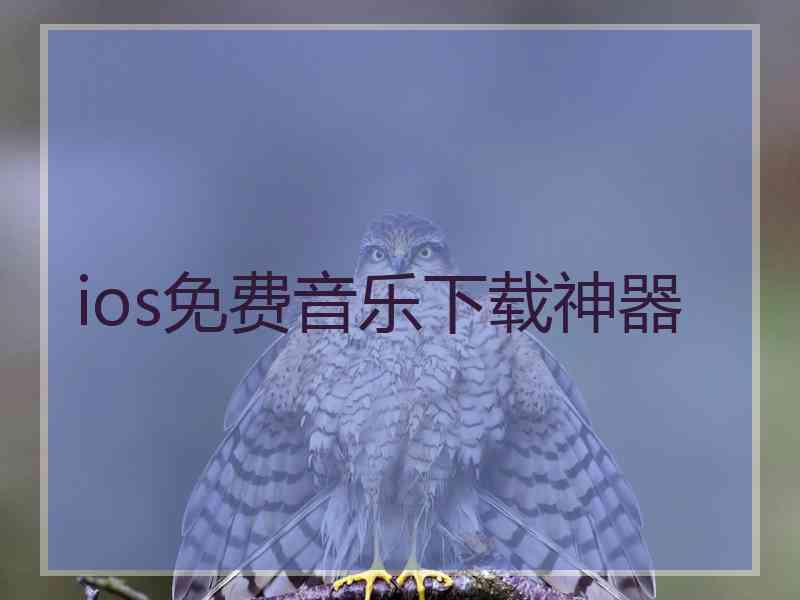 ios免费音乐下载神器