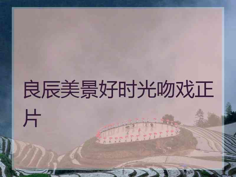 良辰美景好时光吻戏正片