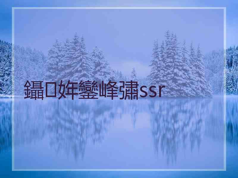 鑷姩鑾峰彇ssr