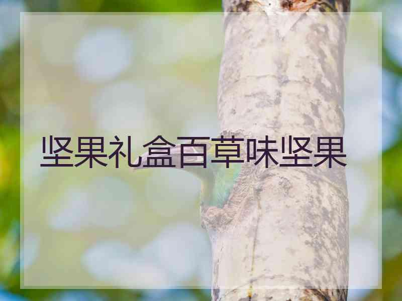 坚果礼盒百草味坚果