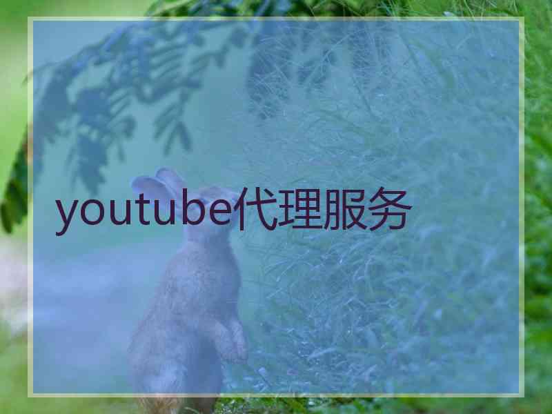 youtube代理服务