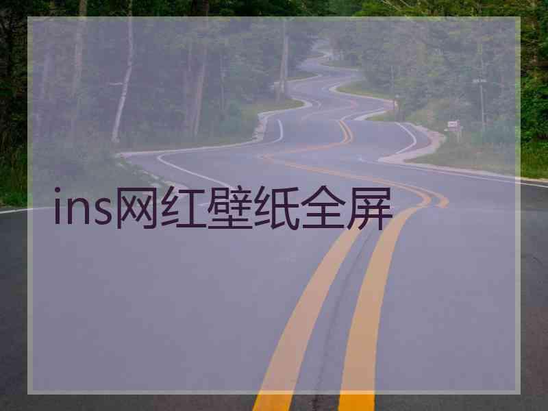 ins网红壁纸全屏