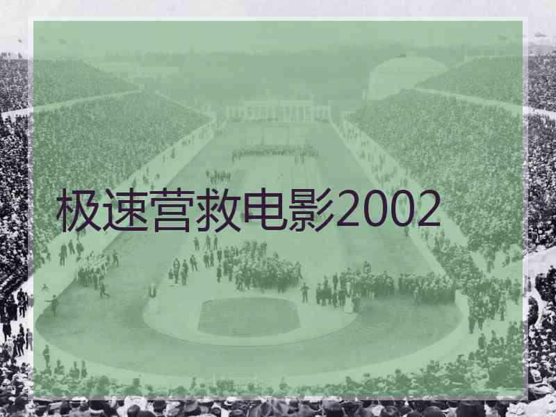 极速营救电影2002