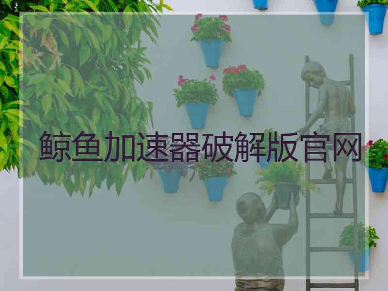 鲸鱼加速器破解版官网