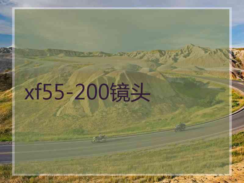 xf55-200镜头