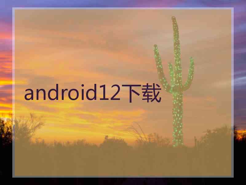 android12下载