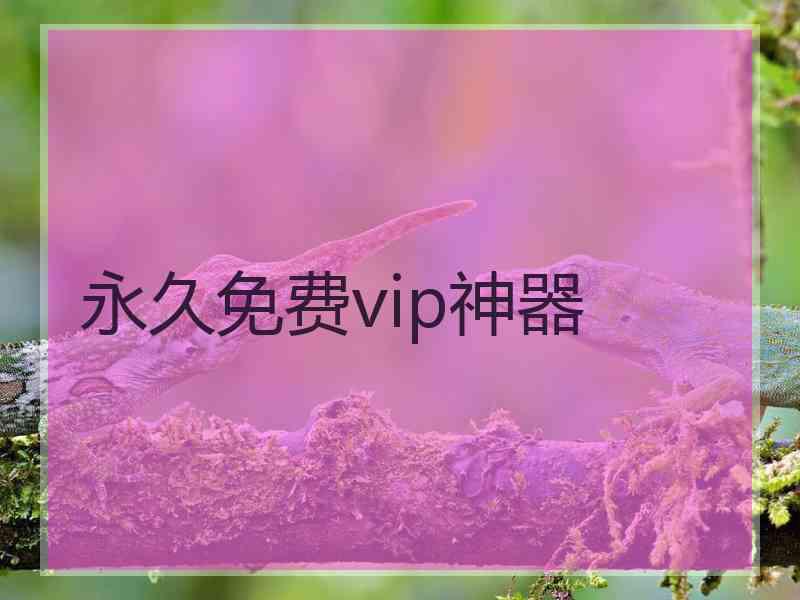 永久免费vip神器