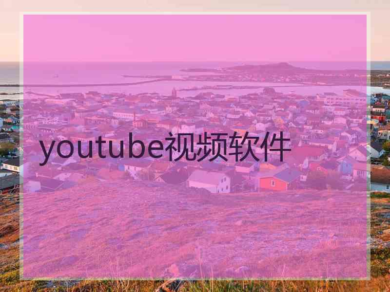 youtube视频软件