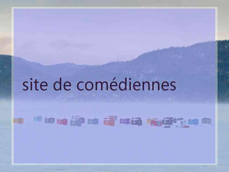 site de comédiennes