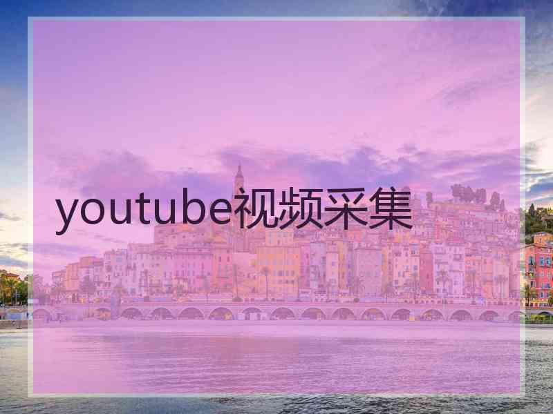 youtube视频采集