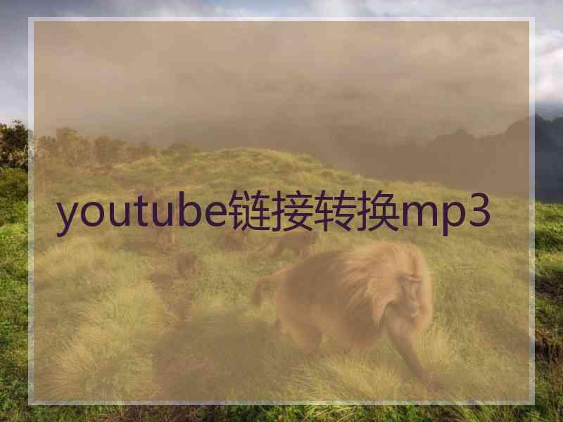 youtube链接转换mp3