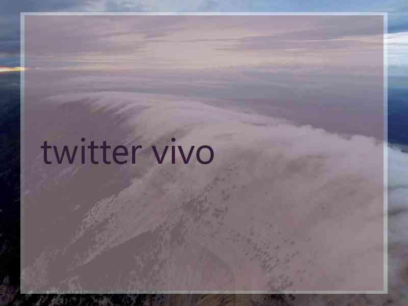 twitter vivo