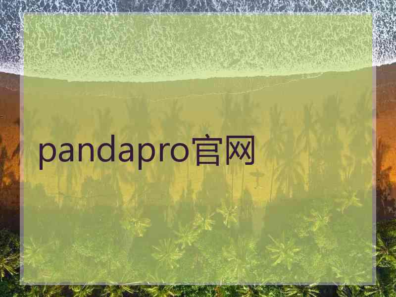 pandapro官网