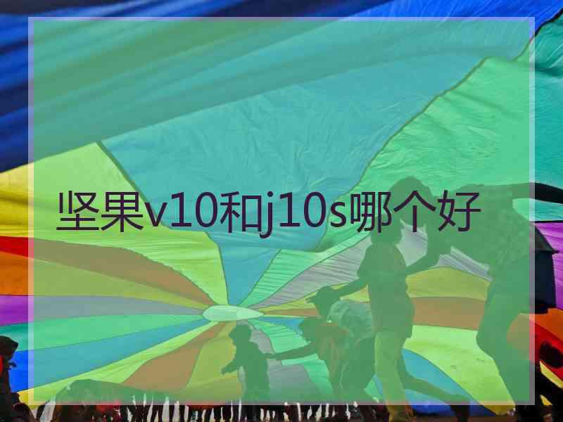 坚果v10和j10s哪个好