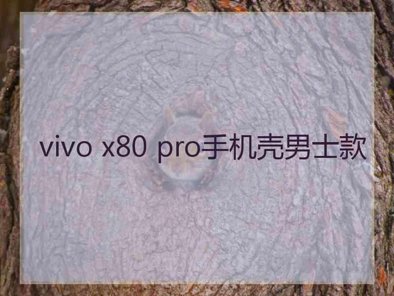 vivo x80 pro手机壳男士款