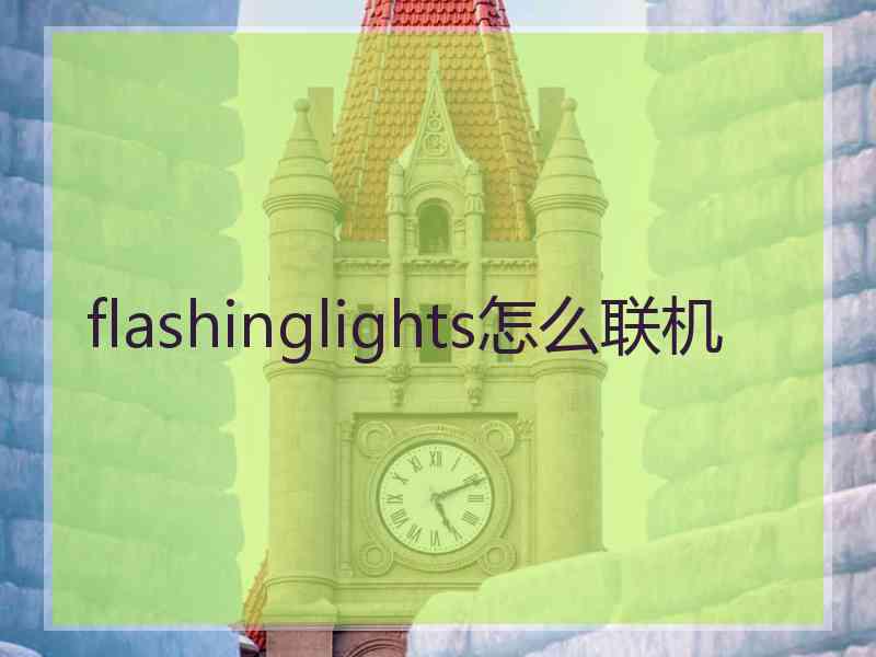 flashinglights怎么联机