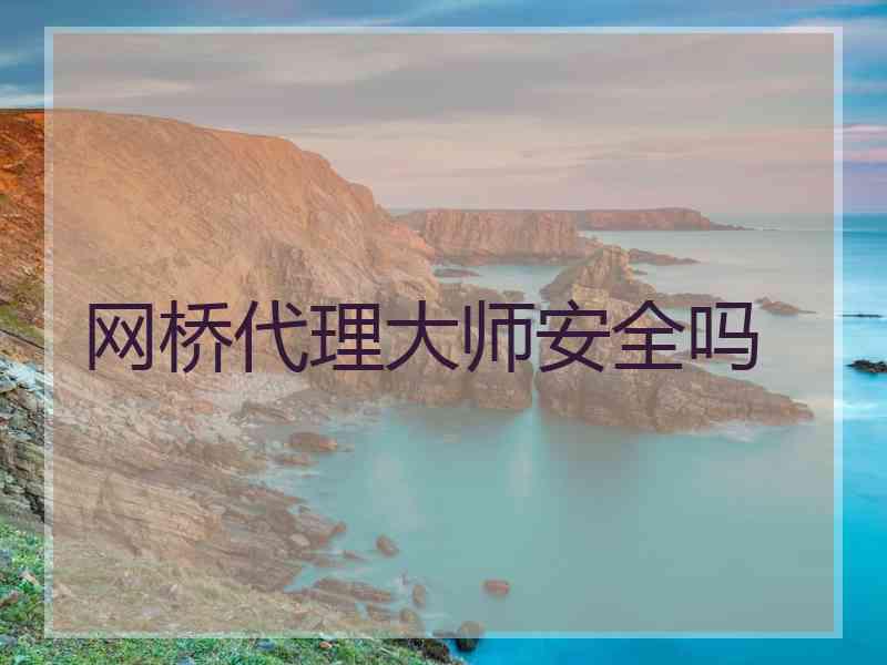 网桥代理大师安全吗