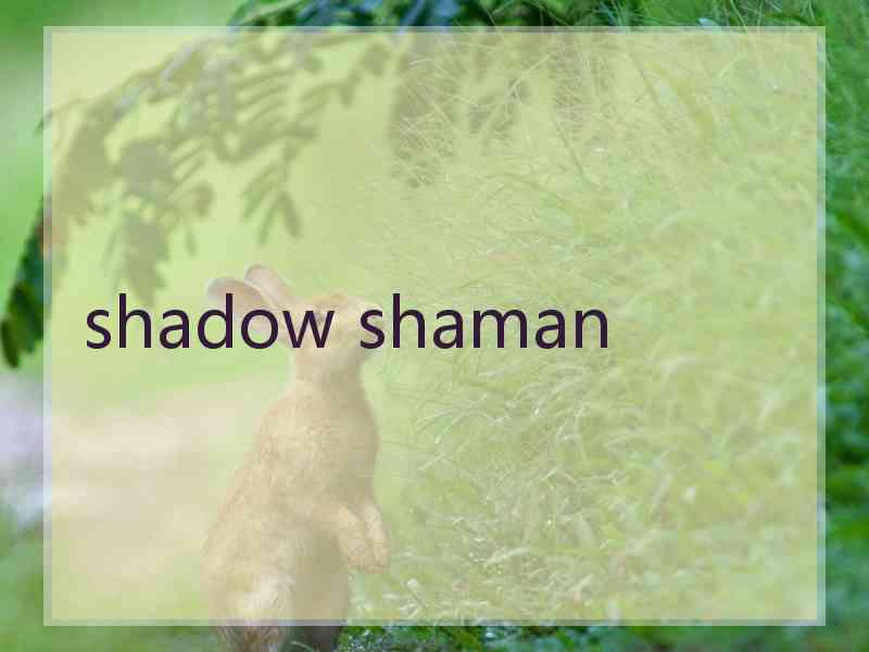 shadow shaman