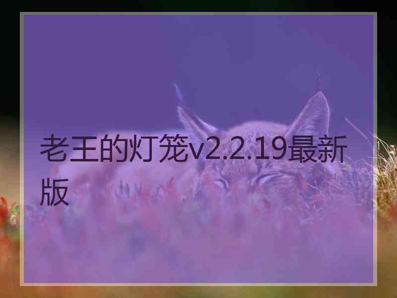 老王的灯笼v2.2.19最新版