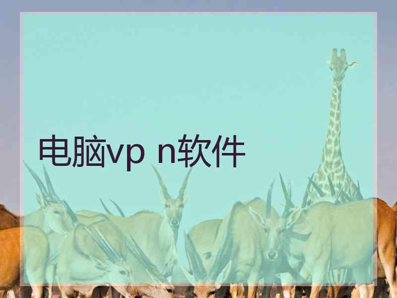 电脑vp n软件