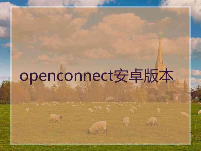 openconnect安卓版本