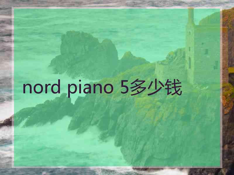 nord piano 5多少钱