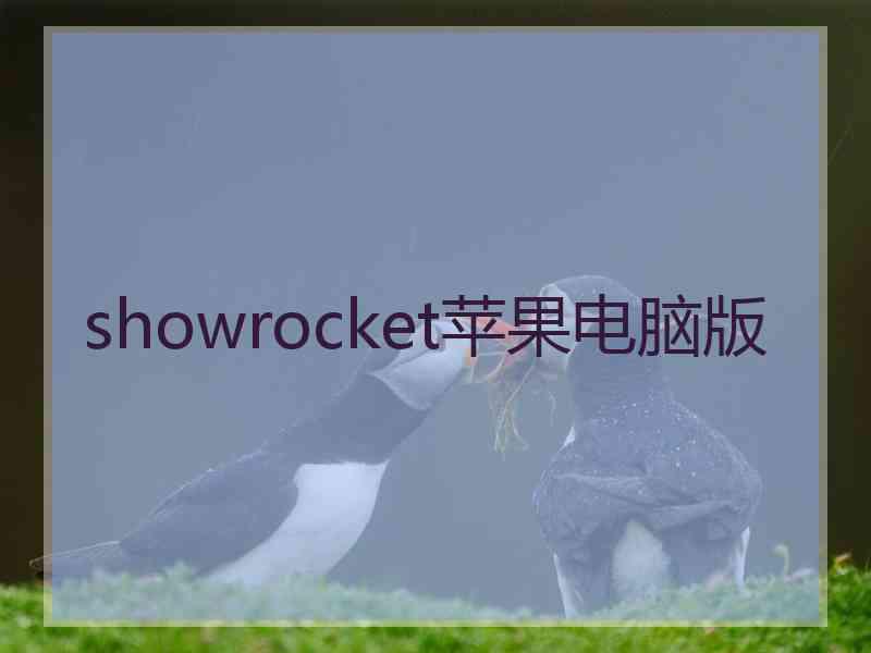 showrocket苹果电脑版