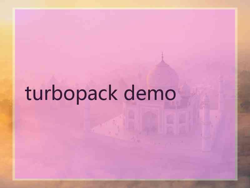 turbopack demo