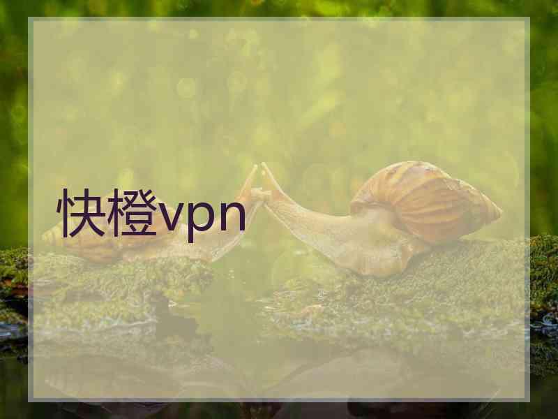 快橙vpn