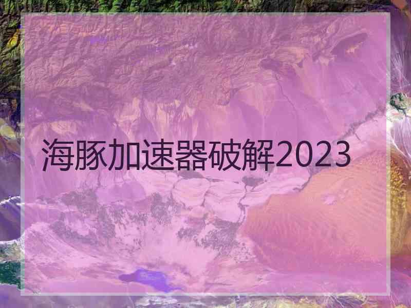 海豚加速器破解2023