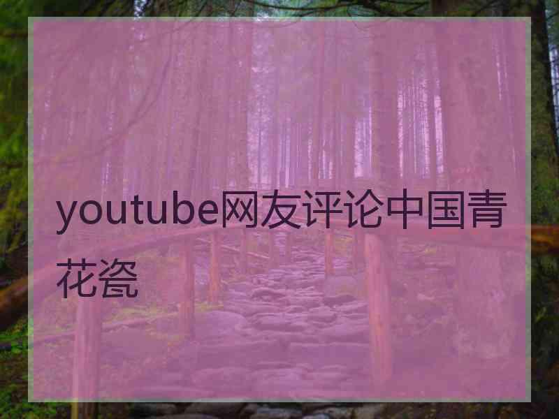 youtube网友评论中国青花瓷