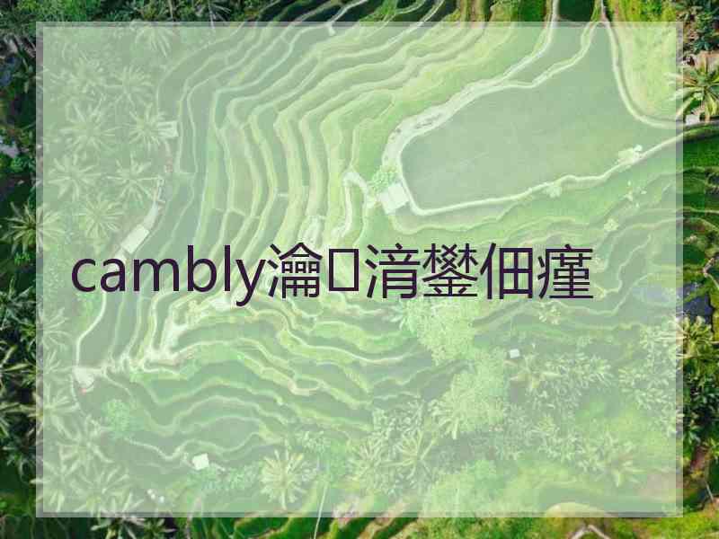 cambly瀹㈡湇鐢佃瘽