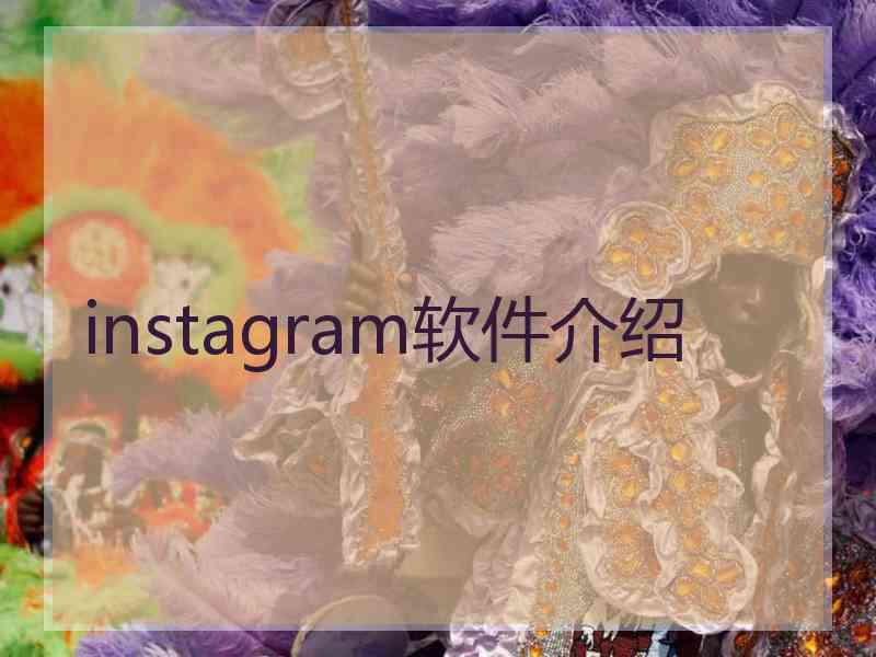 instagram软件介绍