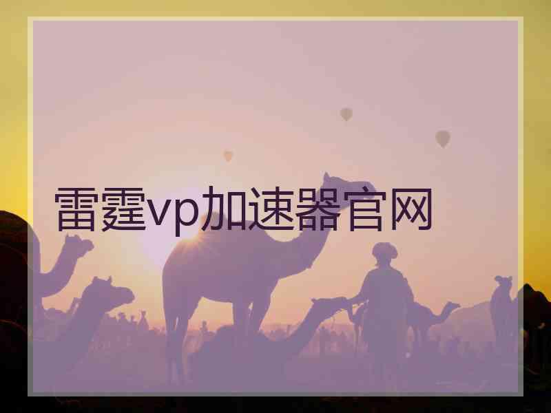 雷霆vp加速器官网